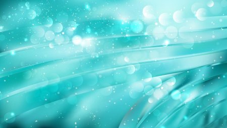 Фон боке бирюзовый
