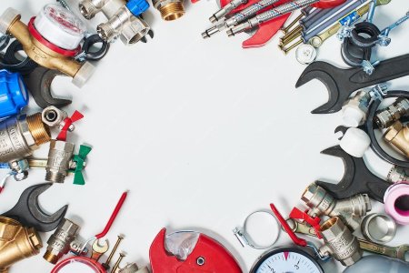 Макет визитки сантехника