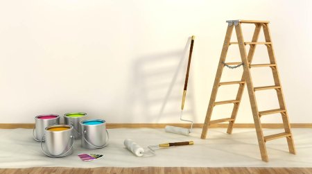 Стремянка для покраски стен