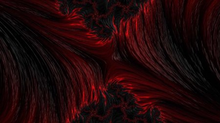Черно красная абстракция