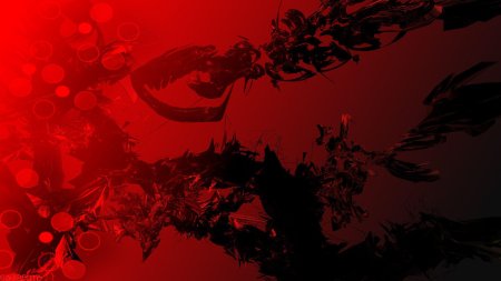 Красно черные обои