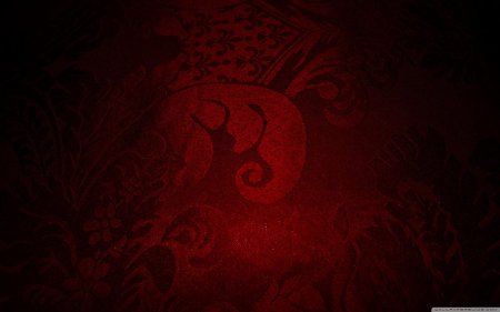 Красный фон с узорами