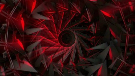 Красно черная абстракция