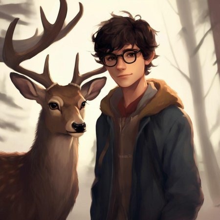 Парень брюнет