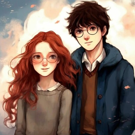 Гарри поттер гермиона и рон