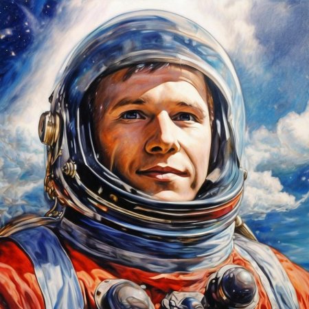 Герои космоса гагарин