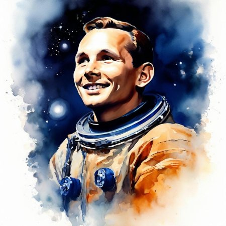 Гагарин первый космонавт