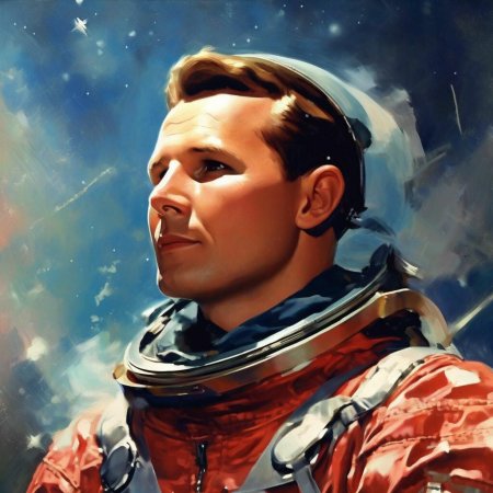 Юрий гагарин первый полёт в космос