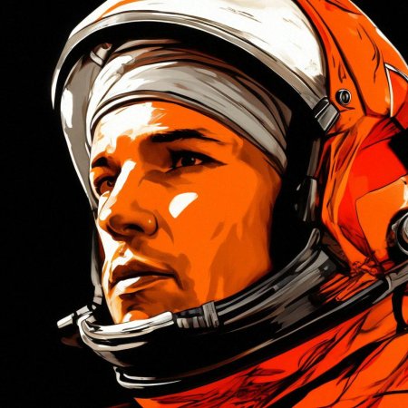 Портрет гагарин