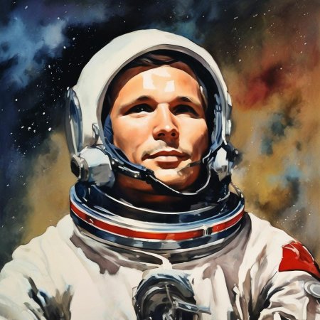 Космонавт юрий гагарин
