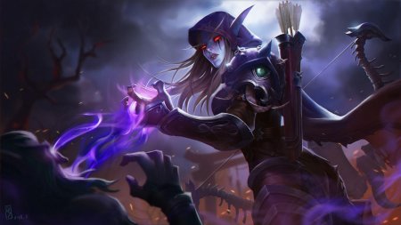 World of warcraft сильвана ветрокрылая
