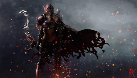 Sylvanas windrunner art