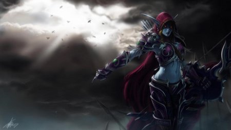 Сильвана ветрокрылая варкрафт