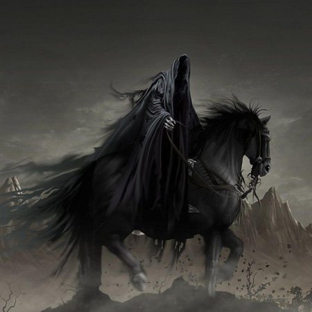 Властелин колец Назгул на драконе