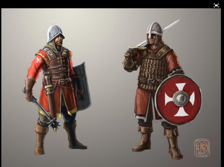 Копейщики средневековья