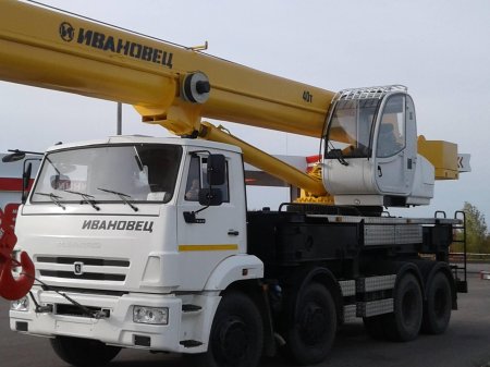 Автокран ивановец кс--