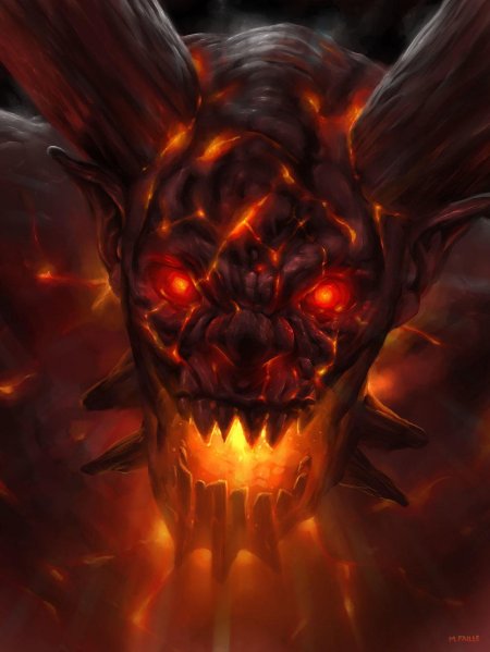 Демон Ахерон ада