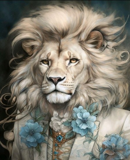 Красивые львы