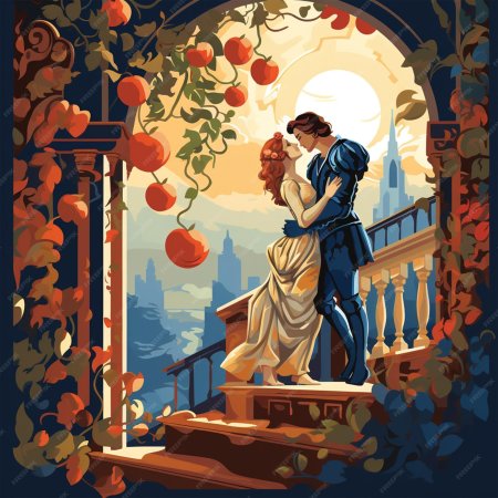 Рисунок ромео и джульетта