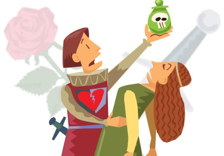 Ромео и джульетта рисунки