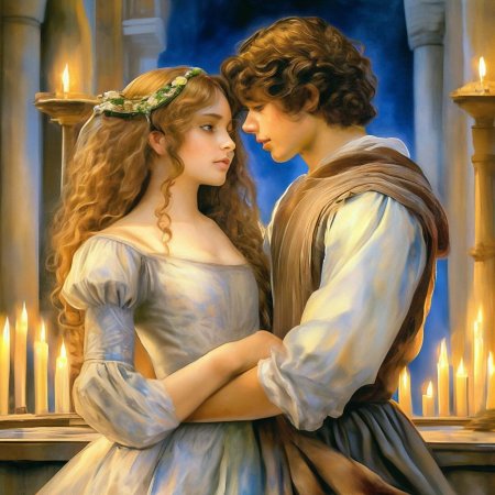 Ромео и джульетта рисунки