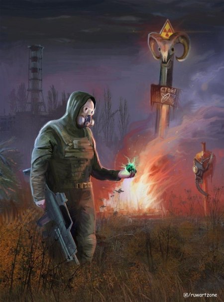 Сталкер 2 арт монолит