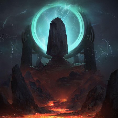 Обелиск монолит арт фэнтези