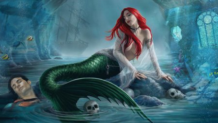 Русалки в произведениях искусства
