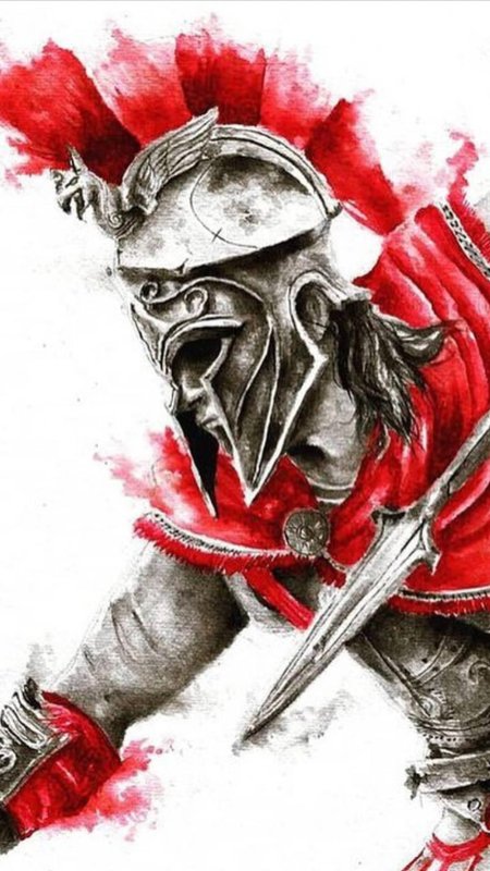 Тату Спартак Гладиатор