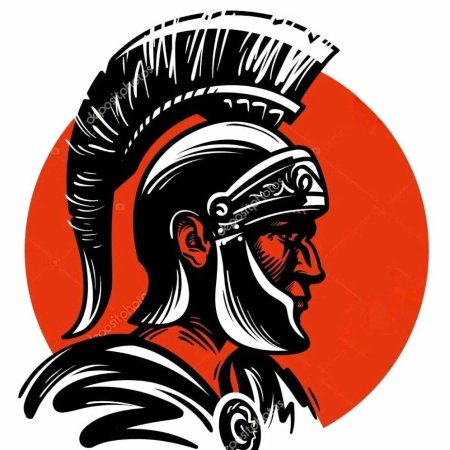 Шлем Римского центуриона вектор