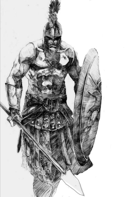 Спарта эскиз