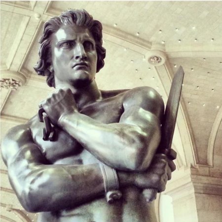 Спартак статуя Микеланджело