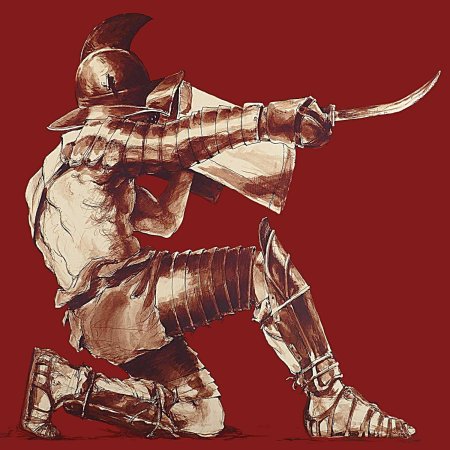 Гладиатор Фракиец арт