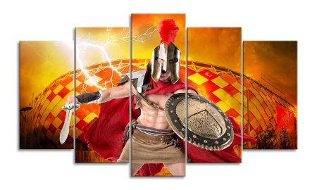 Модульная картина Спартак