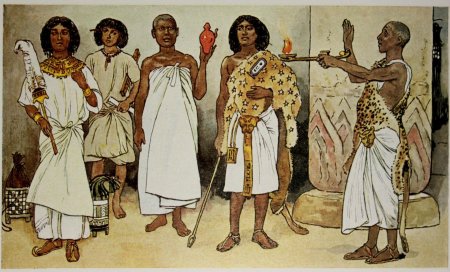 Одежда жрецов древнего Египта