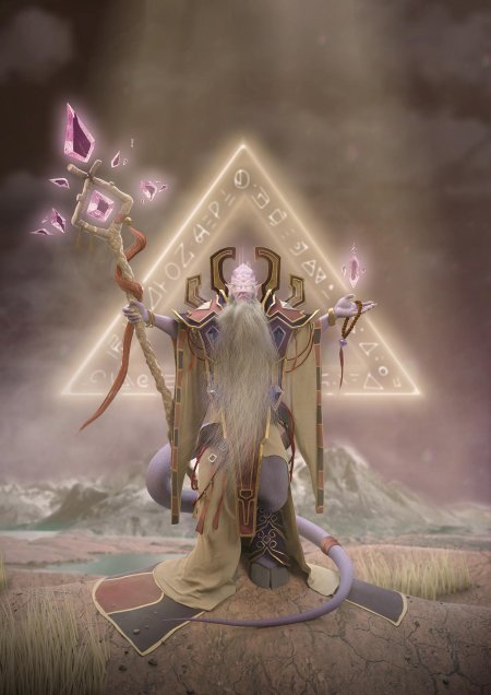 Иерофант Жрец фэнтези