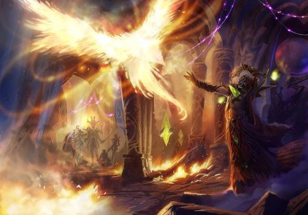 Феникс варкрафт арт