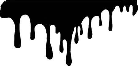 Стекающая краска