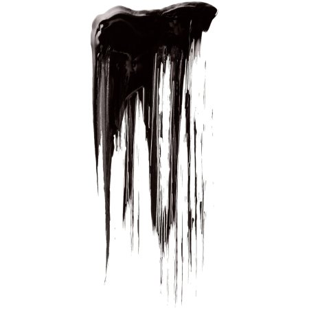 Подтеки черной краски