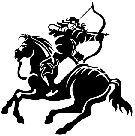 Башкирский батыр вектор