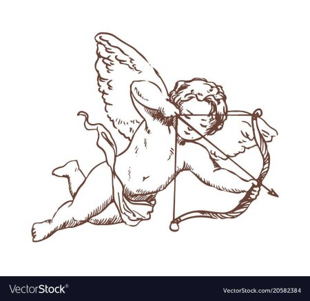 Ангелочек эскиз