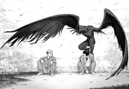 Ajin черный призрак Манга