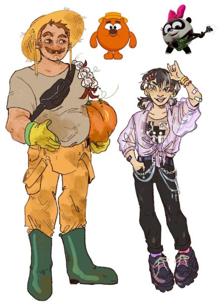 Смешарики Тигриция хуманизация