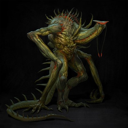 Рептилия концепт арты
