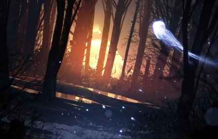 Болотные блуждающие огни фосфин