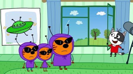 Три кота 50 серия пришельцы