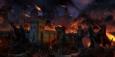 Штурм крепости вархаммер