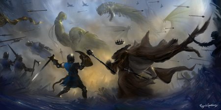 Сражение Мечников арт