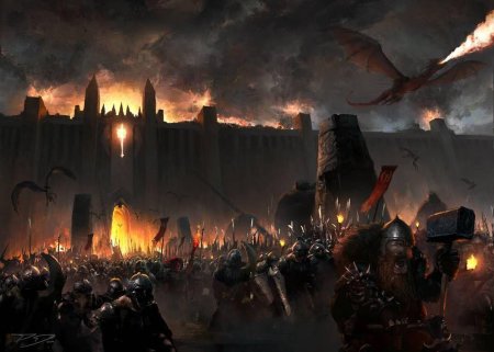 Осада штурм арт фэнтези