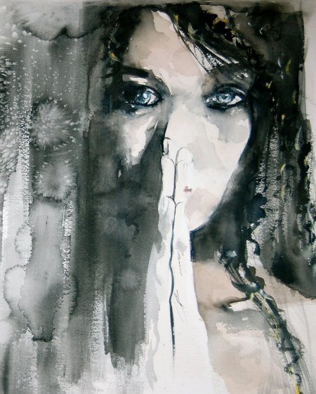 Грусть живопись